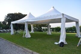 NOLEGGIO GAZEBO 4X4 ROMA affitto GAZEBO ROMA 4X4
